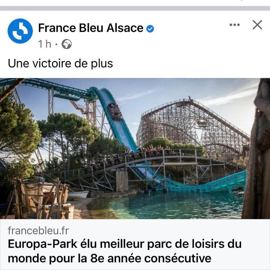 Апартаменти Location Mh Situee A 15 Mn D Europa Park Et Rulantika Boofzheim Екстер'єр фото